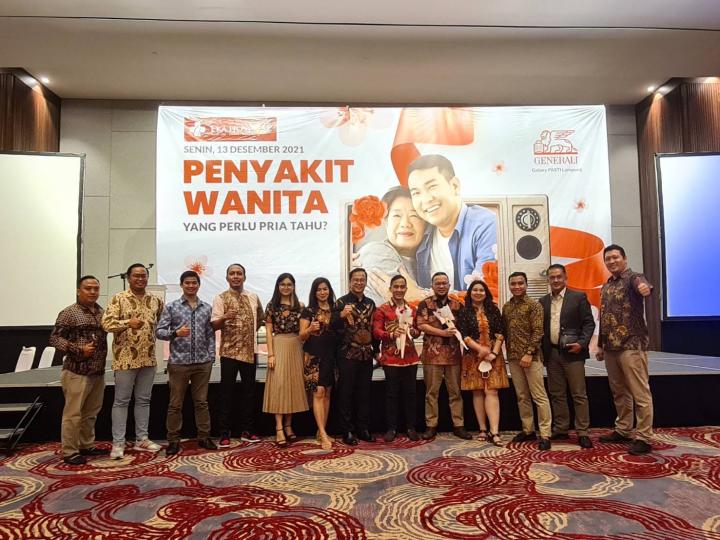 Generali Asuransi dan Eka Hospital Hadir di Lampung Berikan Edukasi Kesehatan, Penyakit Wanita yang Perlu Pria Tau?